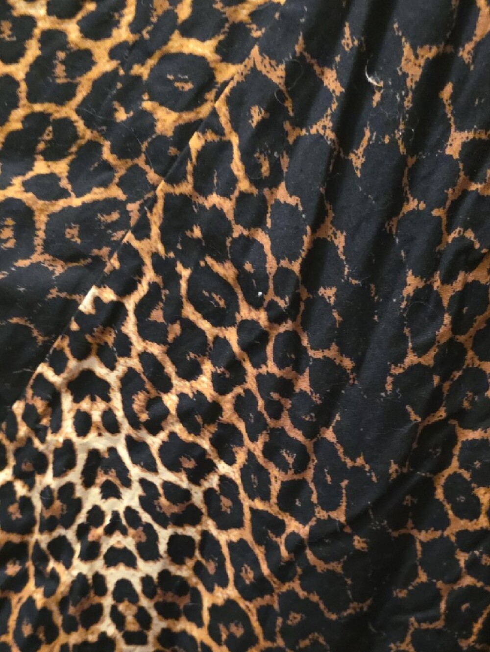 Hell Bunny Leopard Print Circle Skirt - Black & Brown  Size 3X - Picture 6 of 6